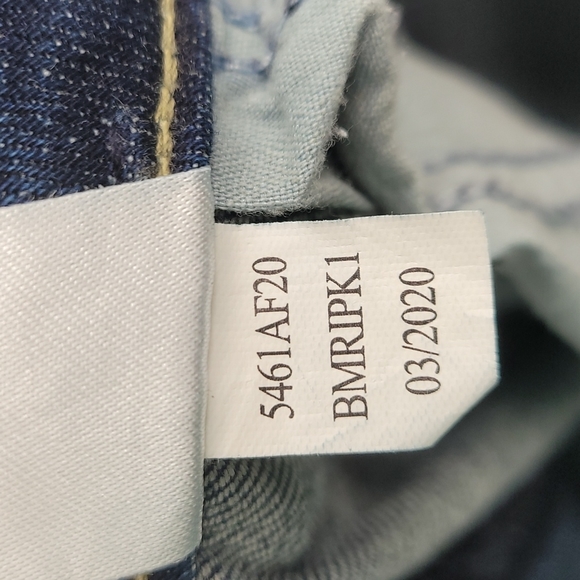 Aeropostale Skinny Jeans Distressed Acid Wash Casual Blue Size 34x32 - Picture 12 of 12